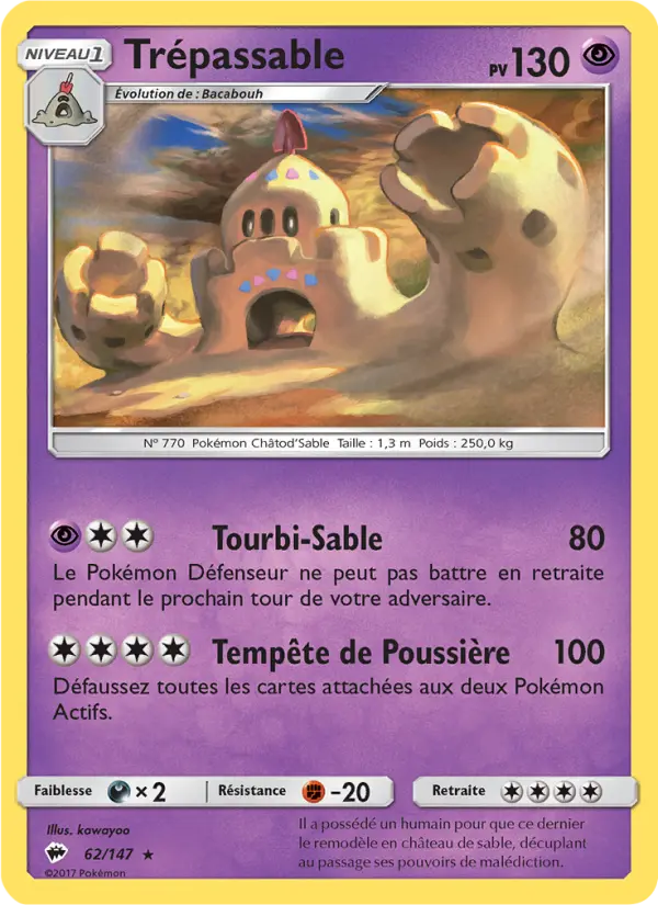 Trépassable — carte 62 de l’extension Ombres Ardentes