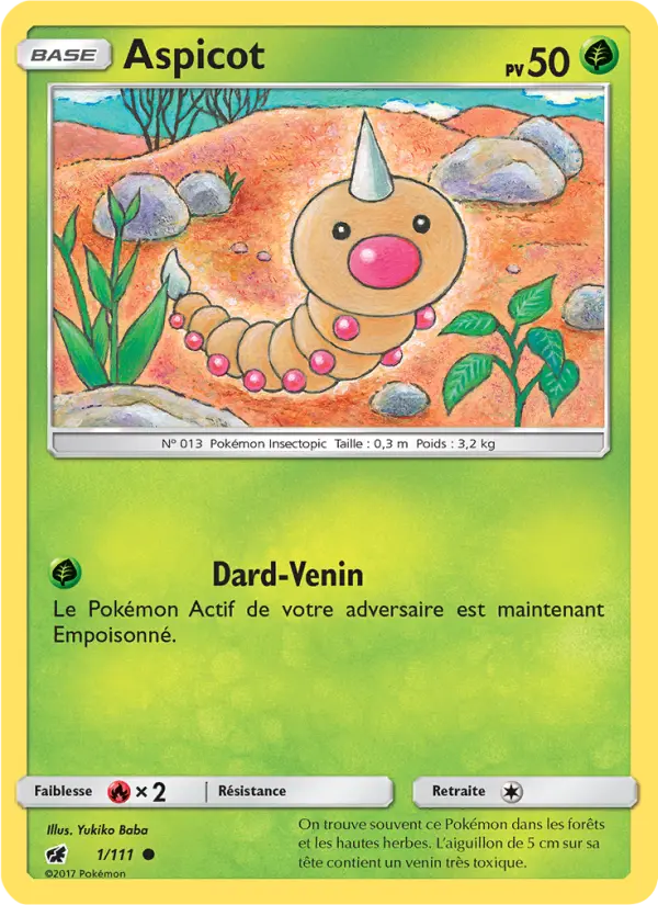 Aspicot — carte 1 de l’extension Invasion Carmin