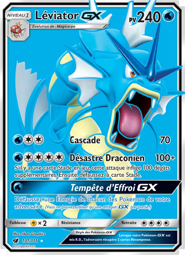 Léviator GX — carte 101 de l’extension Invasion Carmin