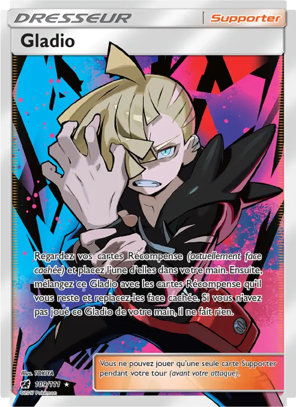 Gladio — carte 109 de l’extension Invasion Carmin