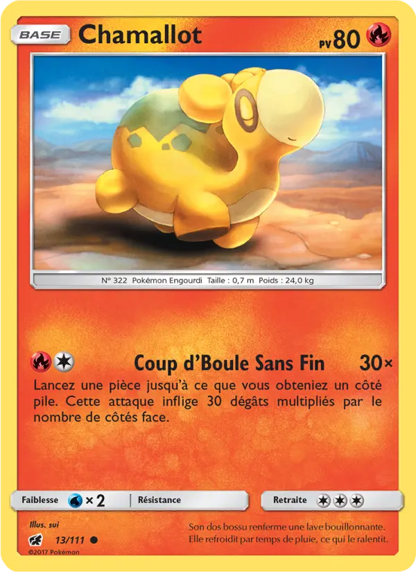 Chamallot — carte 13 de l’extension Invasion Carmin