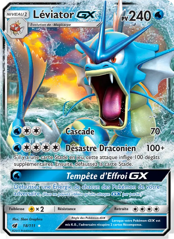Léviator GX — carte 18 de l’extension Invasion Carmin