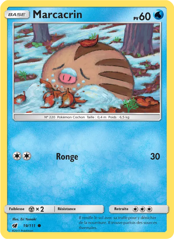 Marcacrin — carte 19 de l’extension Invasion Carmin