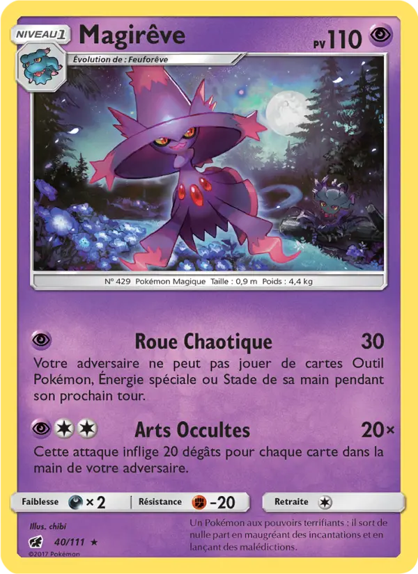 Magirêve — carte 40 de l’extension Invasion Carmin