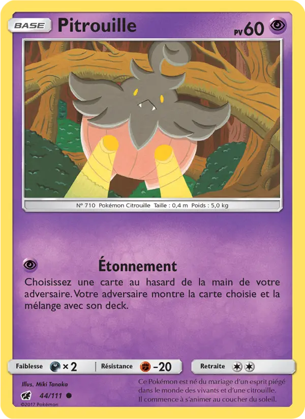 Pitrouille — carte 44 de l’extension Invasion Carmin