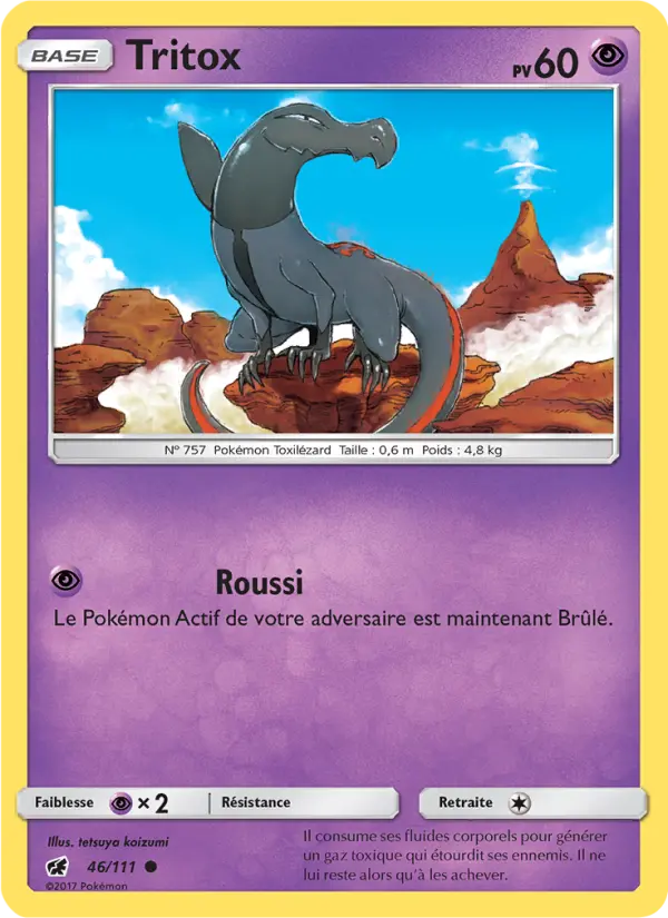 Tritox — carte 46 de l’extension Invasion Carmin