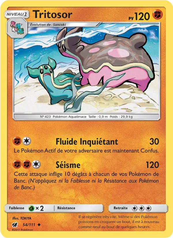 Tritosor — carte 54 de l’extension Invasion Carmin