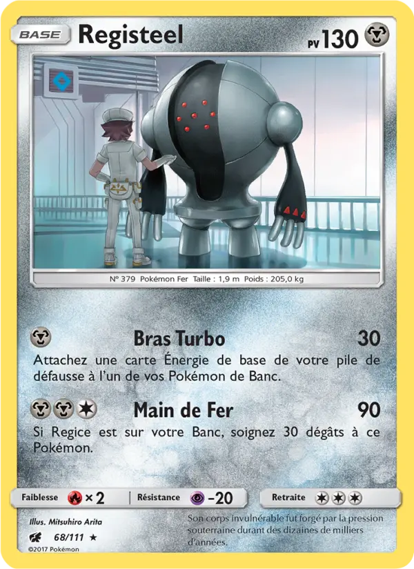 Registeel — carte 68 de l’extension Invasion Carmin