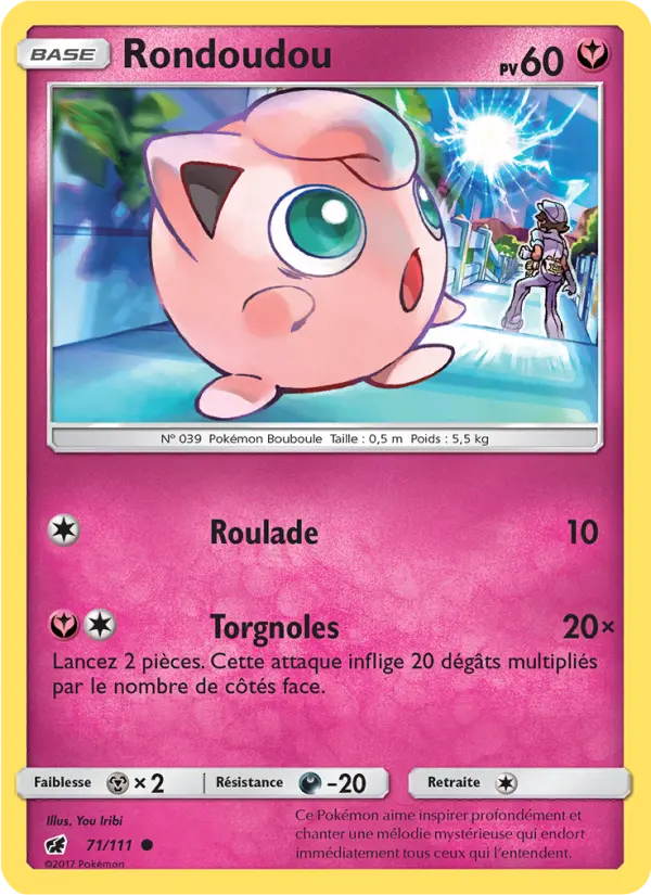 Rondoudou — carte 71 de l’extension Invasion Carmin