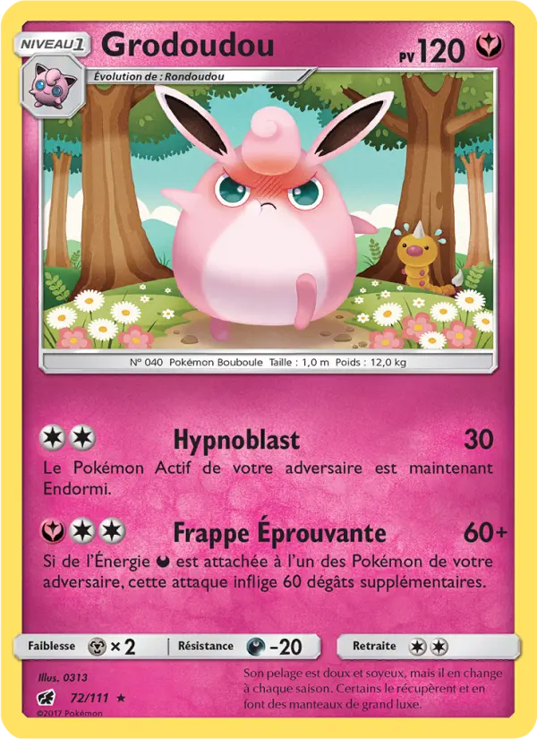 Grodoudou — carte 72 de l’extension Invasion Carmin