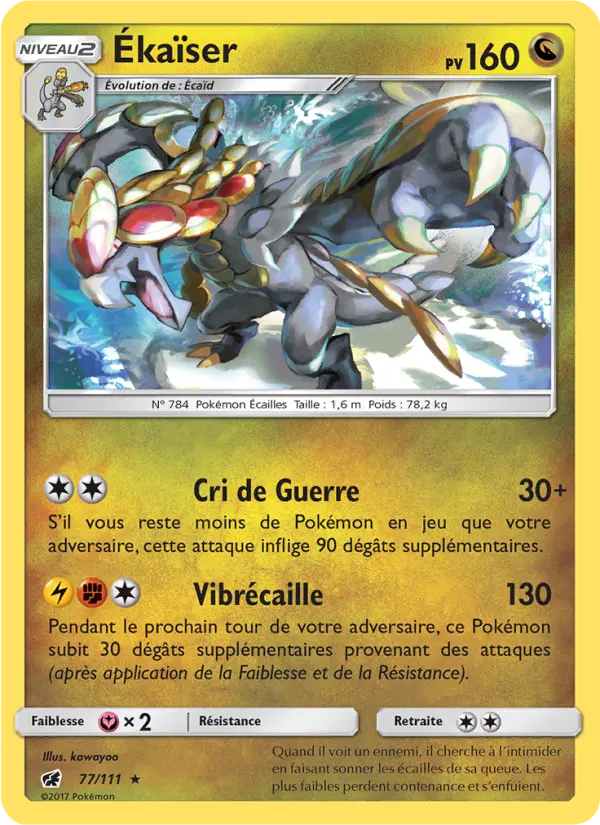 Ékaïser — carte 77 de l’extension Invasion Carmin