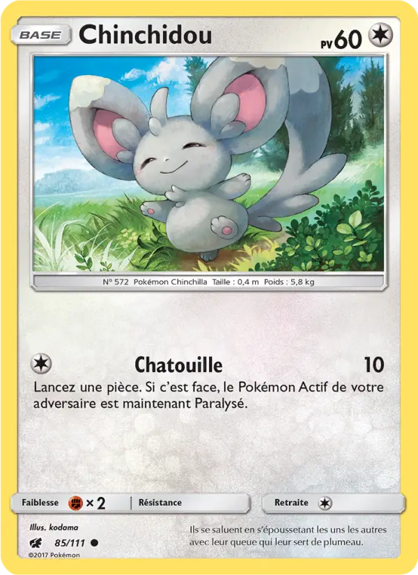 Chinchidou — carte 85 de l’extension Invasion Carmin