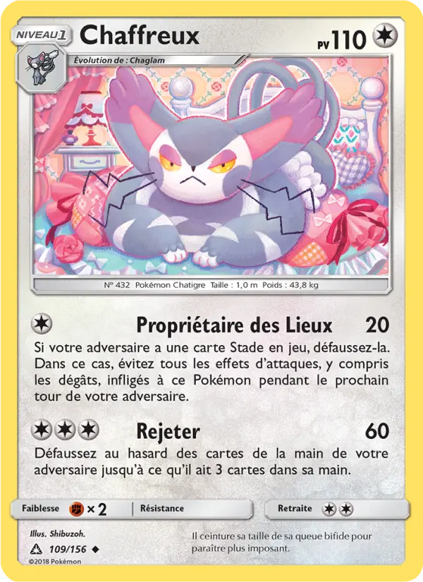Chaffreux — carte 109 de l’extension Ultra-Prisme