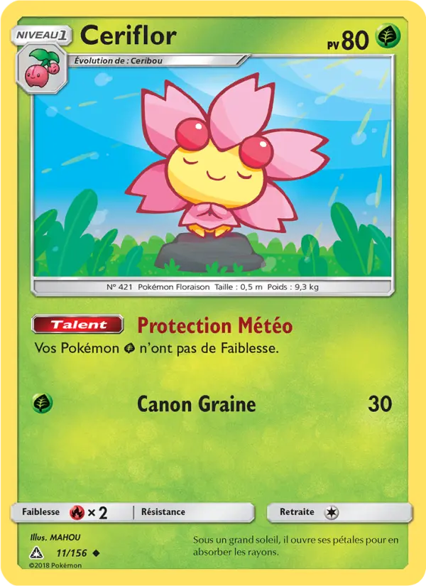 Ceriflor — carte 11 de l’extension Ultra-Prisme