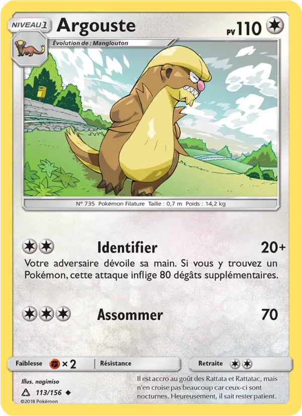 Argouste — carte 113 de l’extension Ultra-Prisme