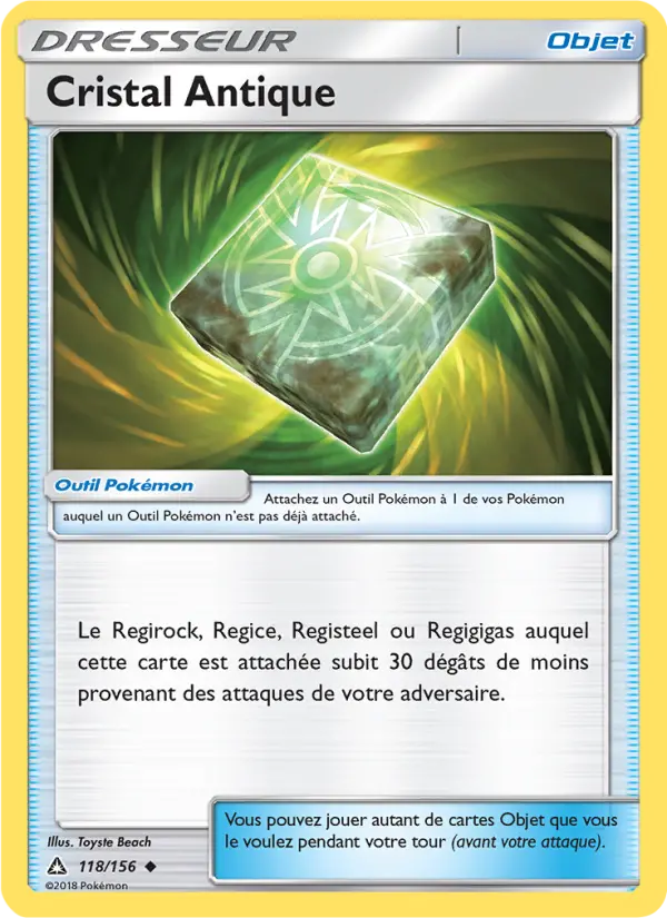 Cristal Antique — carte 118 de l’extension Ultra-Prisme