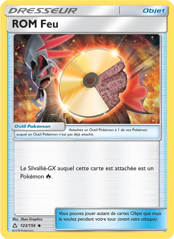 ROM Feu — carte 123 de l’extension Ultra-Prisme