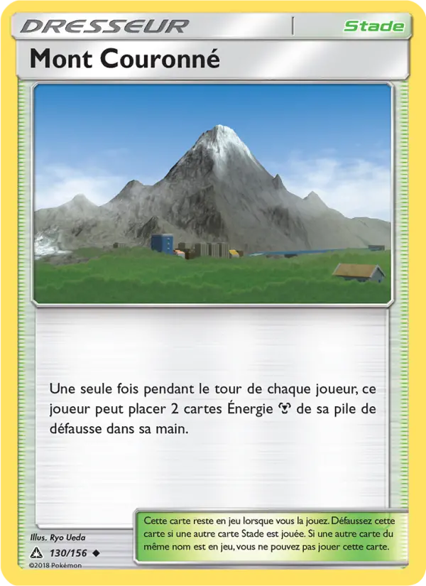 Mont Couronné — carte 130 de l’extension Ultra-Prisme