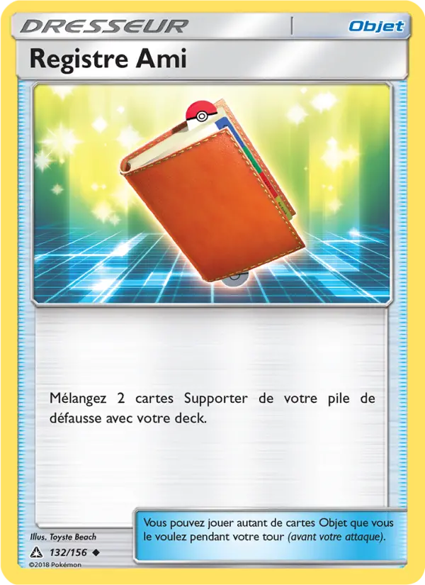 Registre Ami — carte 132 de l’extension Ultra-Prisme