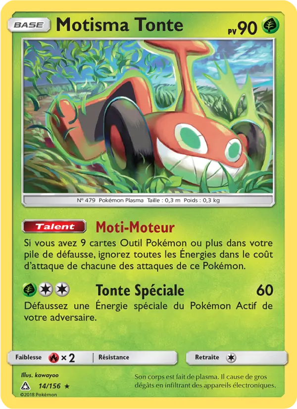 Motisma Tonte — carte 14 de l’extension Ultra-Prisme