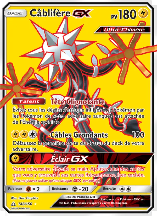 Câblifère GX — carte 142 de l’extension Ultra-Prisme