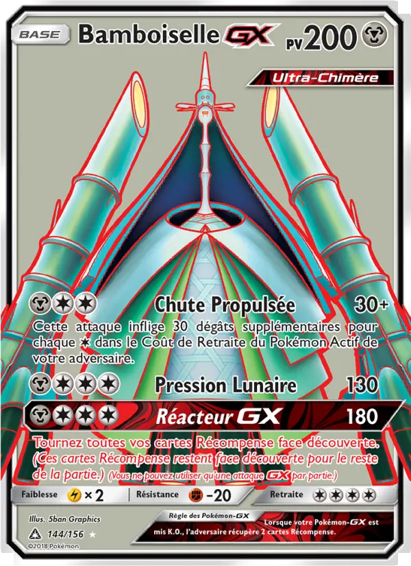 Bamboiselle GX — carte 144 de l’extension Ultra-Prisme