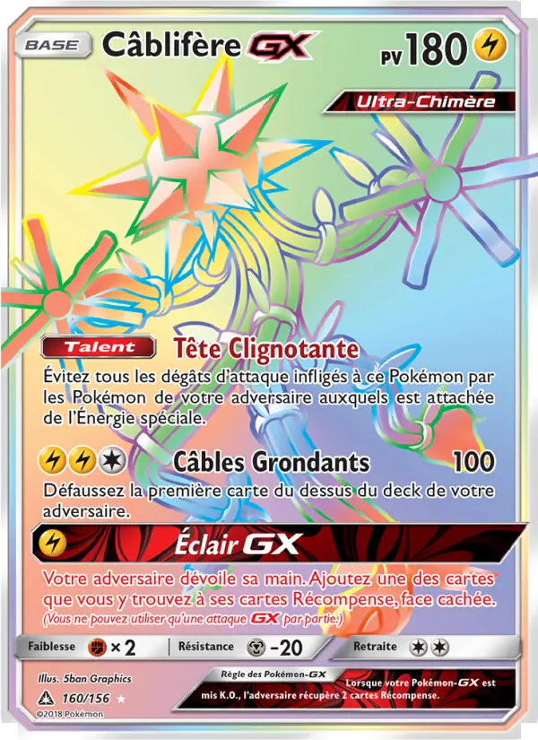 Câblifère GX — carte 160 de l’extension Ultra-Prisme