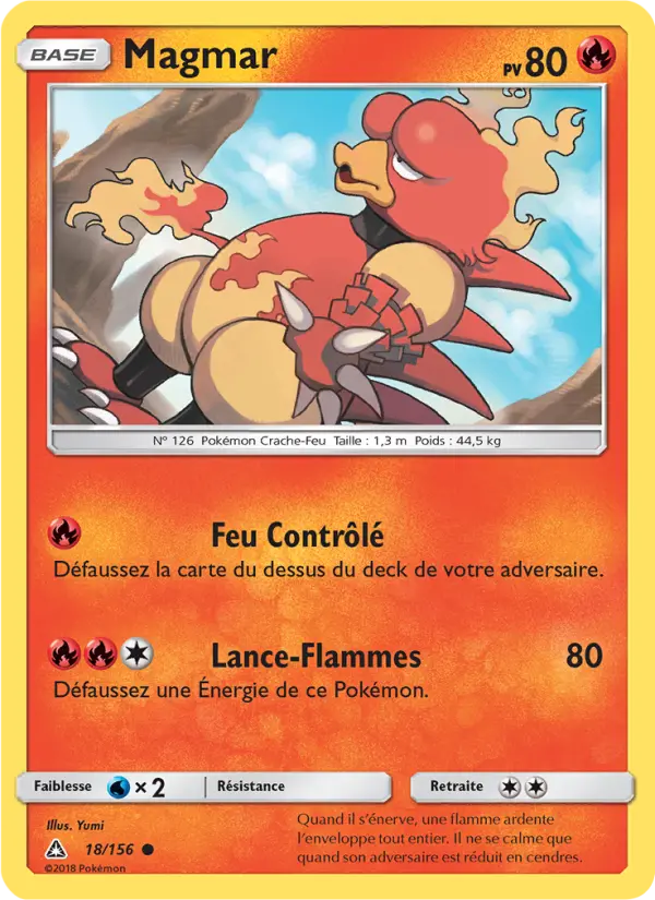 Magmar — carte 18 de l’extension Ultra-Prisme