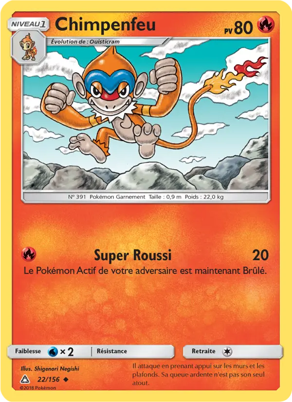 Chimpenfeu — carte 22 de l’extension Ultra-Prisme