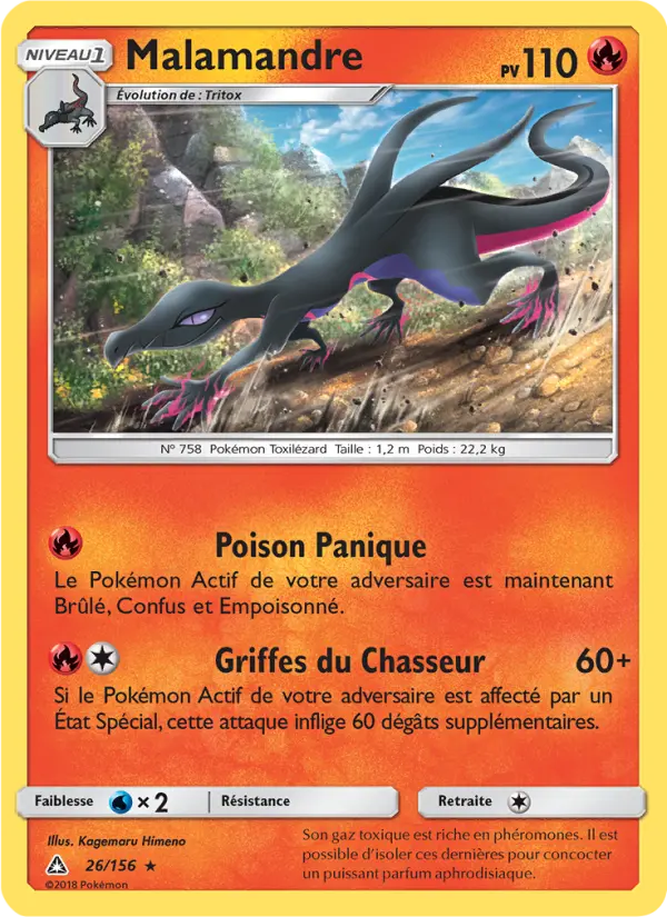 Malamandre — carte 26 de l’extension Ultra-Prisme