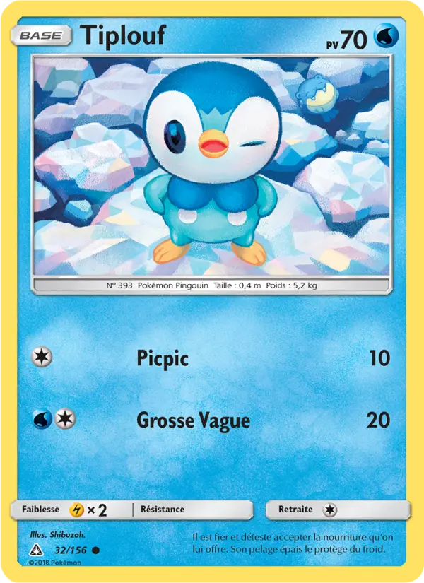 Tiplouf — carte 32 de l’extension Ultra-Prisme
