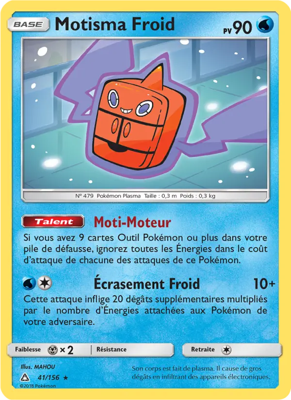 Motisma Froid — carte 41 de l’extension Ultra-Prisme