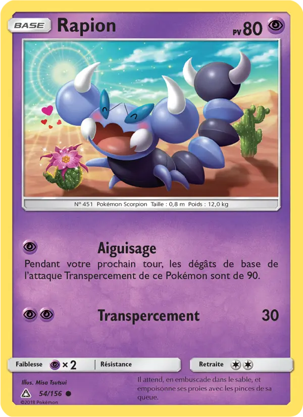 Rapion — carte 54 de l’extension Ultra-Prisme