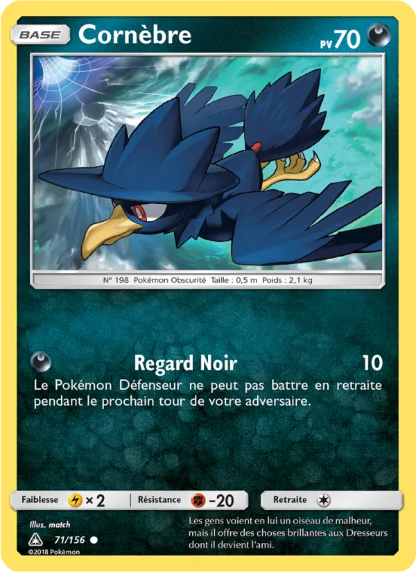 Cornèbre — carte 71 de l’extension Ultra-Prisme