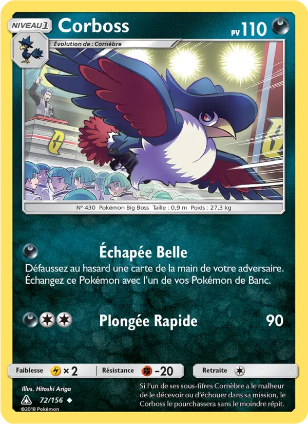 Corboss — carte 72 de l’extension Ultra-Prisme