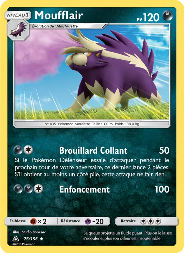 Moufflair — carte 76 de l’extension Ultra-Prisme