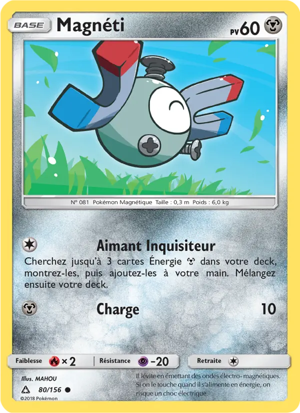 Magnéti — carte 80 de l’extension Ultra-Prisme