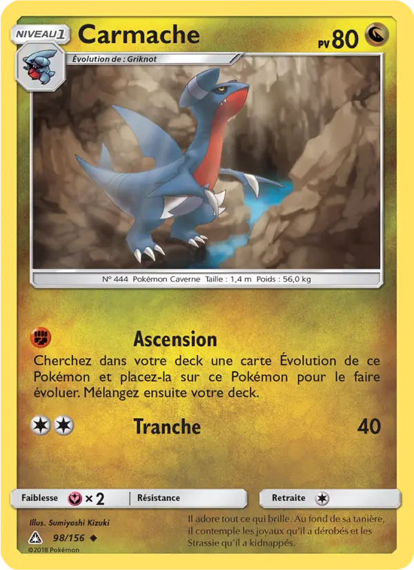 Carmache — carte 98 de l’extension Ultra-Prisme