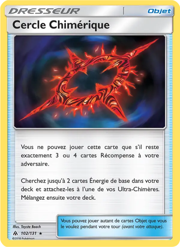 Cercle Chimérique — carte 102 de l’extension Lumière Interdite