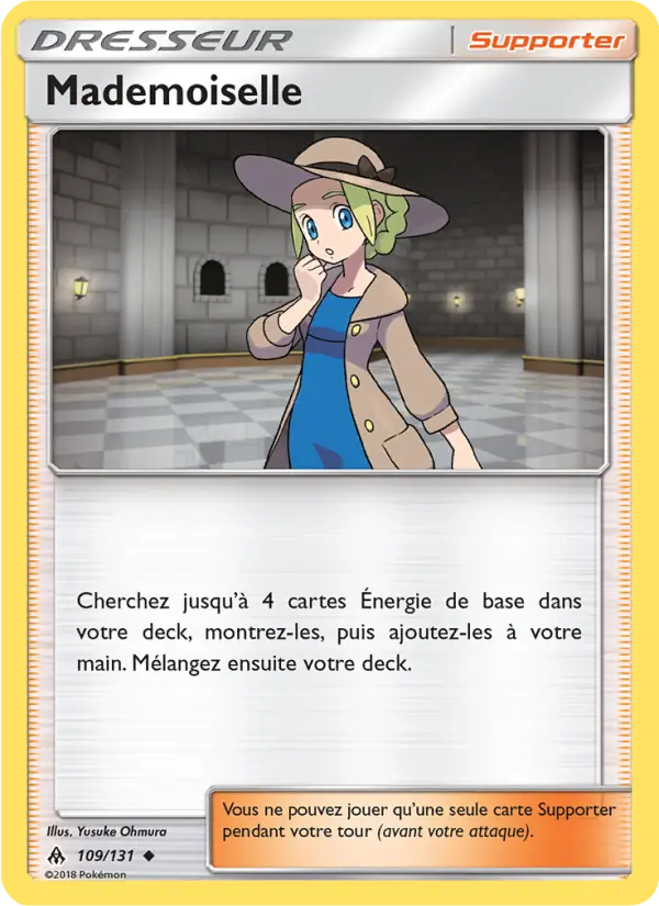 Mademoiselle — carte 109 de l’extension Lumière Interdite