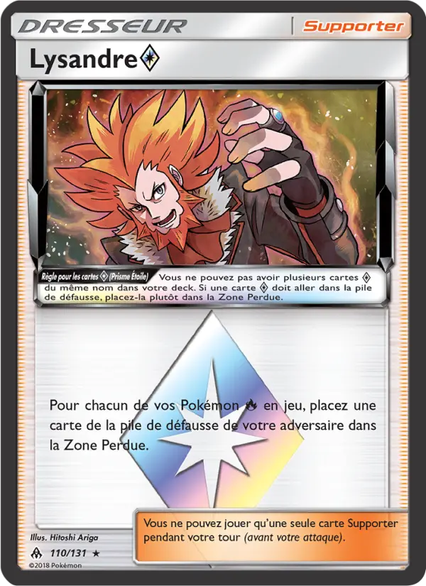 Lysandre ◇ — carte 110 de l’extension Lumière Interdite