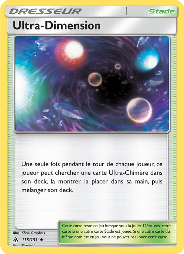 Ultra-Dimension — carte 115 de l’extension Lumière Interdite