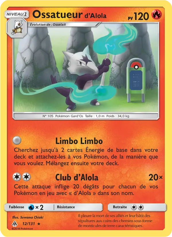 Ossatueur d’Alola — carte 12 de l’extension Lumière Interdite