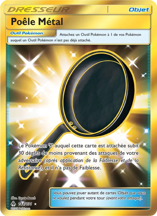 Poêle Métal — carte 144 de l’extension Lumière Interdite