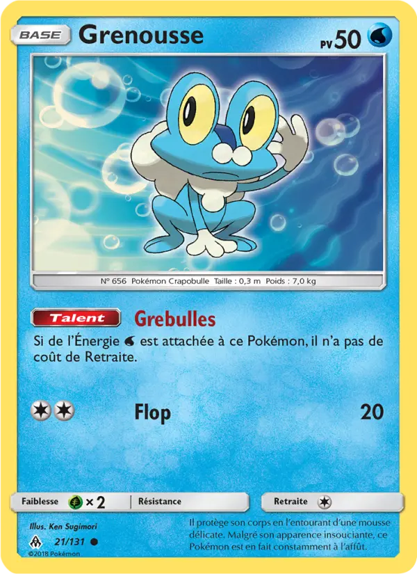 Grenousse — carte 21 de l’extension Lumière Interdite