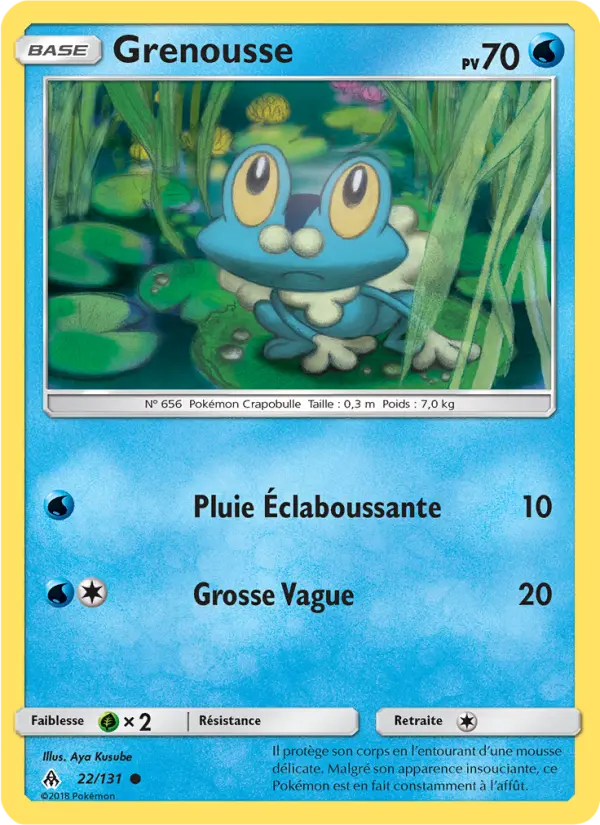 Grenousse — carte 22 de l’extension Lumière Interdite