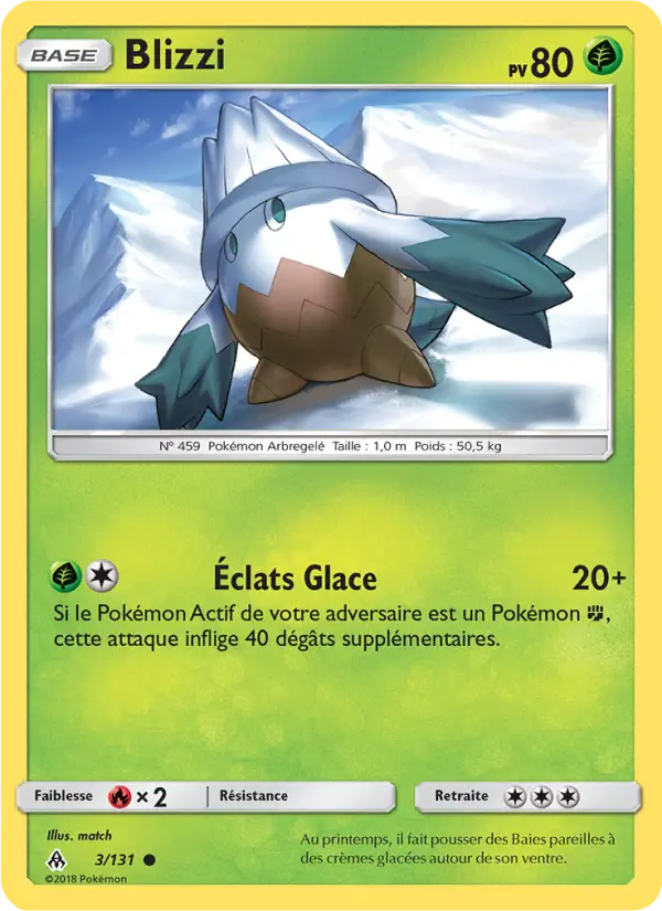 Blizzi — carte 3 de l’extension Lumière Interdite