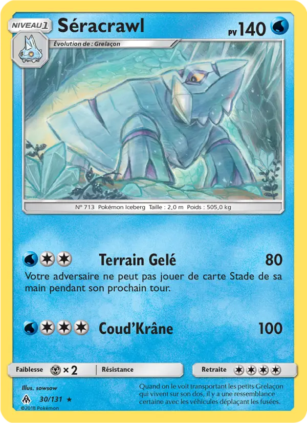 Séracrawl — carte 30 de l’extension Lumière Interdite