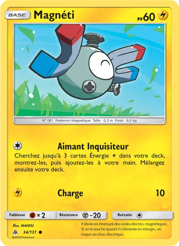 Magnéti — carte 34 de l’extension Lumière Interdite