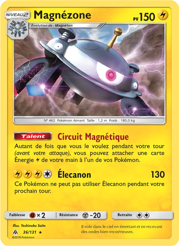 Magnézone — carte 36 de l’extension Lumière Interdite